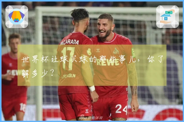 世界杯让球买球的那些事儿,你了解多少?